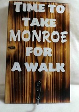 Dog Leash Holder Customized with dog's name