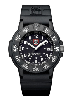 Luminox Navy Seal XS.3001.F Carbonox Black White 43mm Rubber 200M Men's Watch