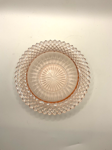 Anchor Hocking MISS AMERICA PINK 6 1/4" CEREAL BOWL Depression Glass