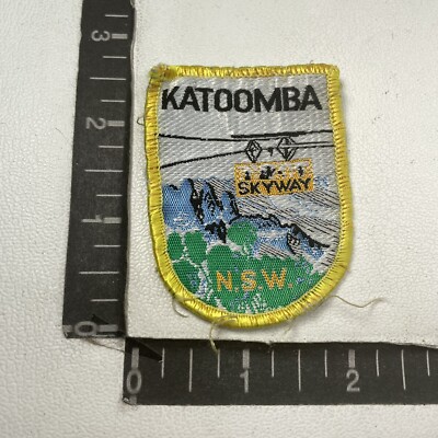 Vtg KATOOMBA SKYWAY NEW SOUTH WALES Australia Patch (Cable Car Ride) C069