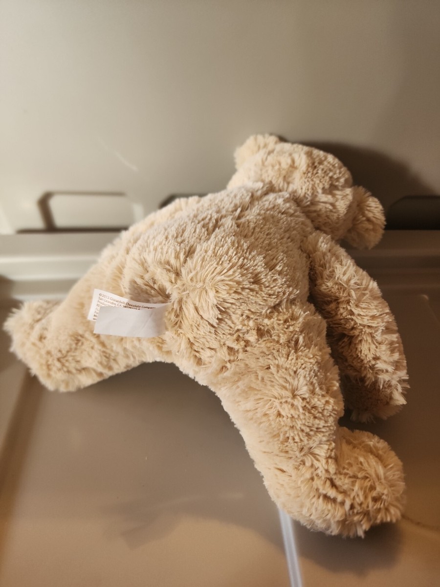 GHIRARDELLI TEDDY PLUSH SAN FRANCISCO BEAR STUFFED ANIMAL PROMO