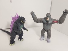 GODZILLA vs KING KONG 6" action figure set lot Monsters toys