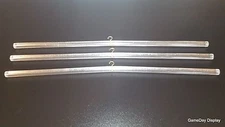 Jersey Hanger for Display Case Clear Acrylic Rod with Hook Lot of 3