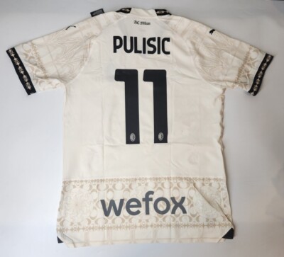 AC Milan X Pleasures Fourth Jersey White Authentic Jersey 2023