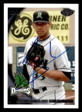 Juan Carlos Sulbaran signed auto 2010 Topps Pro Debut #241 Dayton Dragons