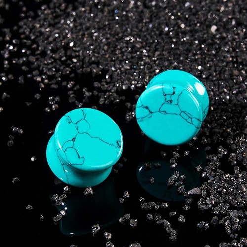 Ear Gauges Double Flared Flesh Mix Set for Men Women - Picture 70 of 78