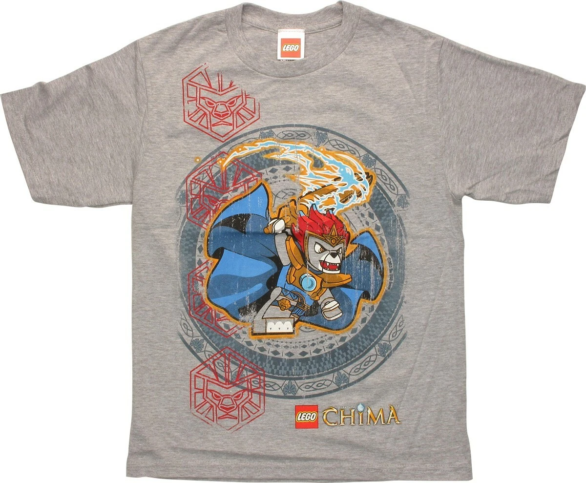 LEGO Chima Cuatro Leones Laval Circle Youth T Shirt
