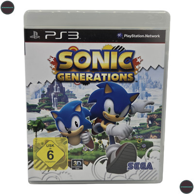 Sonic Generations Sony Playstation 3 PS3 Spiel CIB PAL Sega 2011