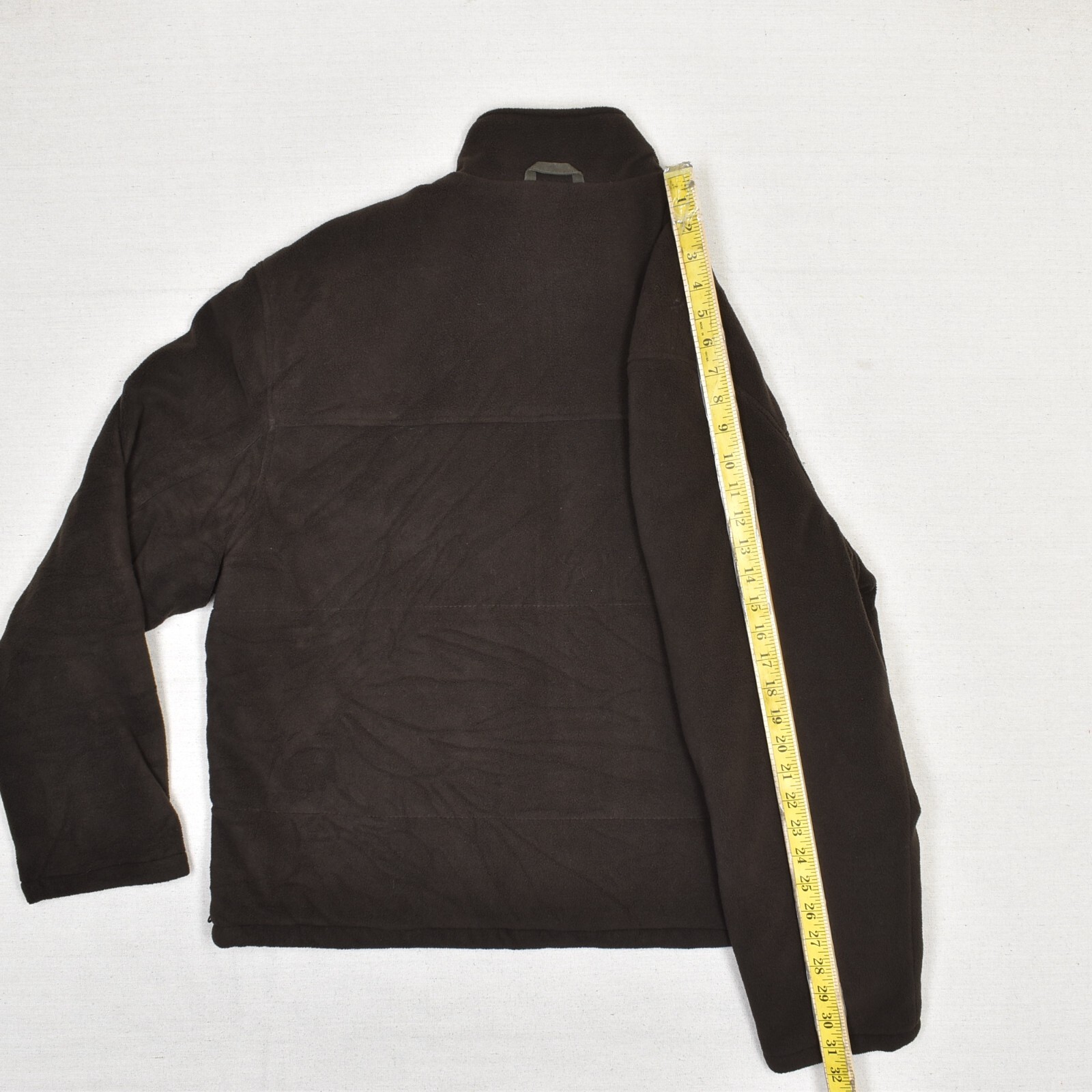 Columbia Men's Full Zip Jacket Solid Polyester Br… - image 6