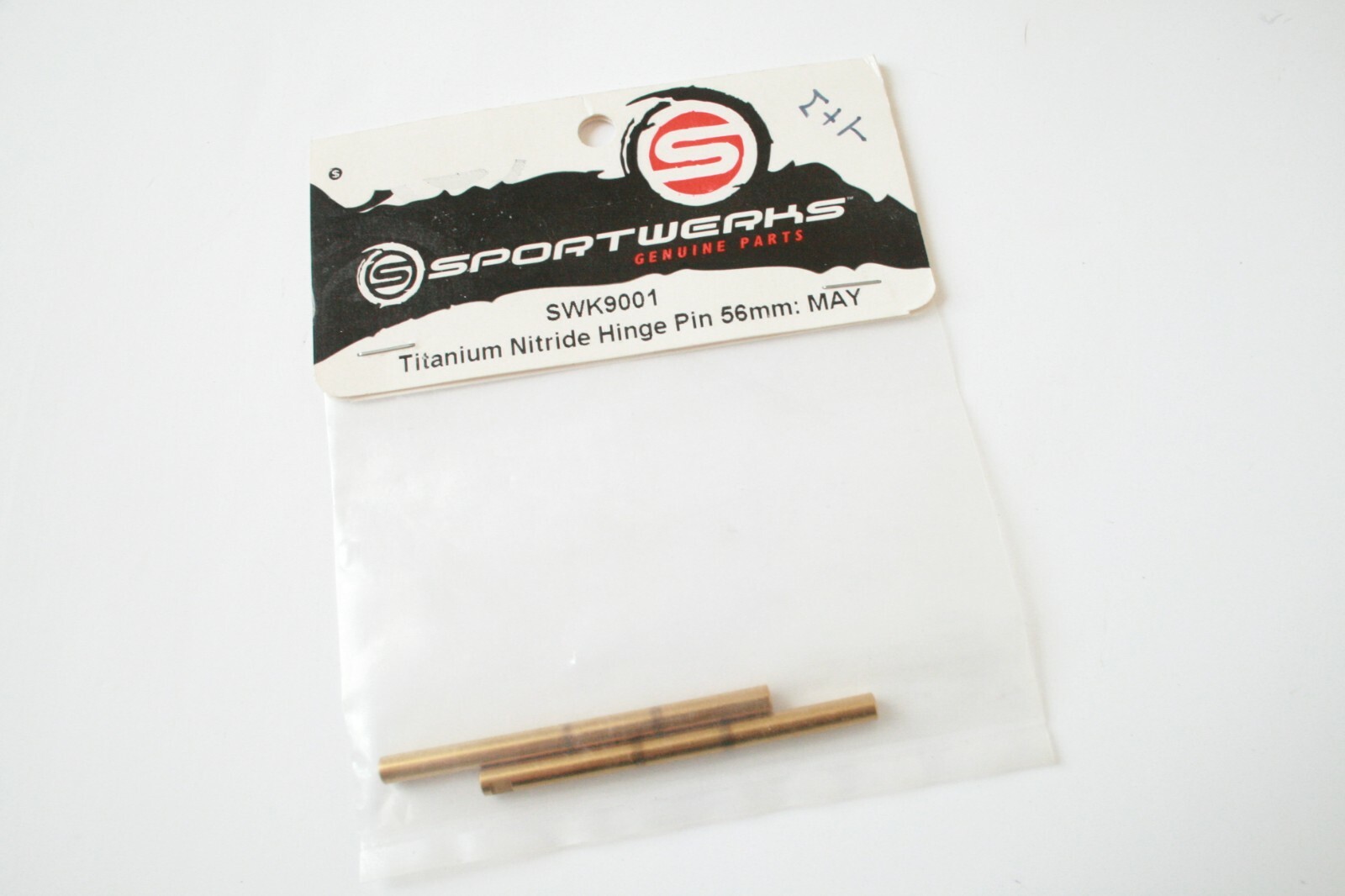 Sportwerks Mayhem Titanium Nitride Hinge Pins 56mm - SWK9001