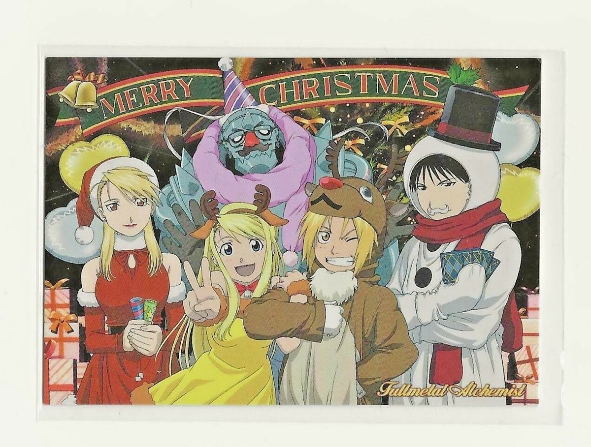 FULLMETAL ALCHEMIST Carddass Masters Merry Christmas PROMO JAPAN