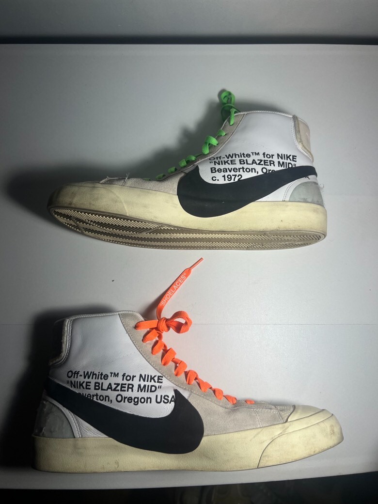 OFF WHITE X NIKE Taglia 13 Nike Off White x Blazer Mid The Ten