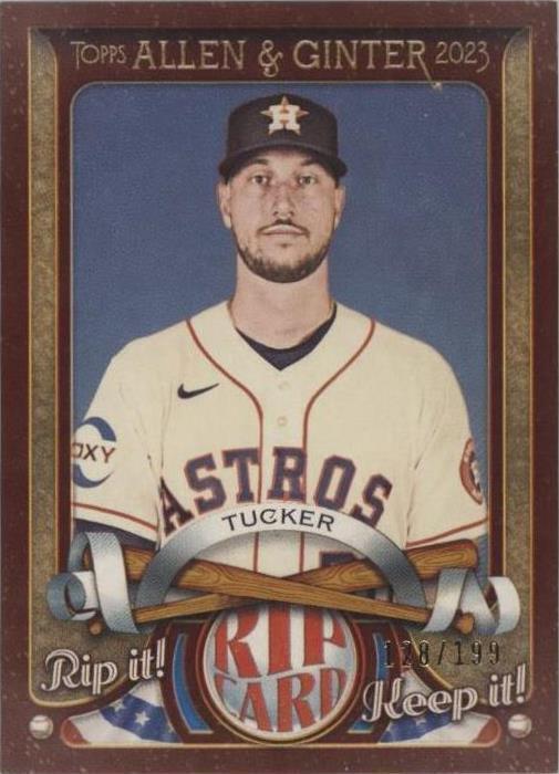2023 Topps Allen & Ginter - Kyle Tucker #RC-KT - 1 of 1