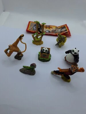 Ü-Eier Kung Fu Panda 2 - Kinder Joy 2011 - 6 Figuren + 4 BPZ + 1 Figur 2008 EU - Bild 1 von 4