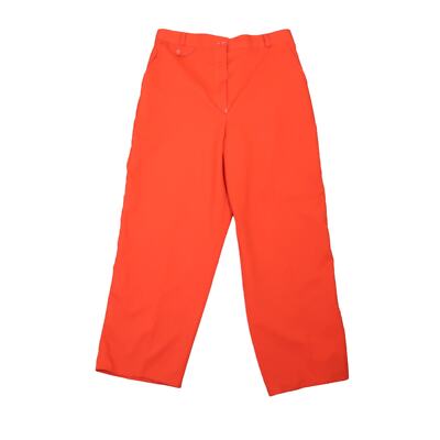 Vintage 80s bright red high rise wide leg balloon pants 32