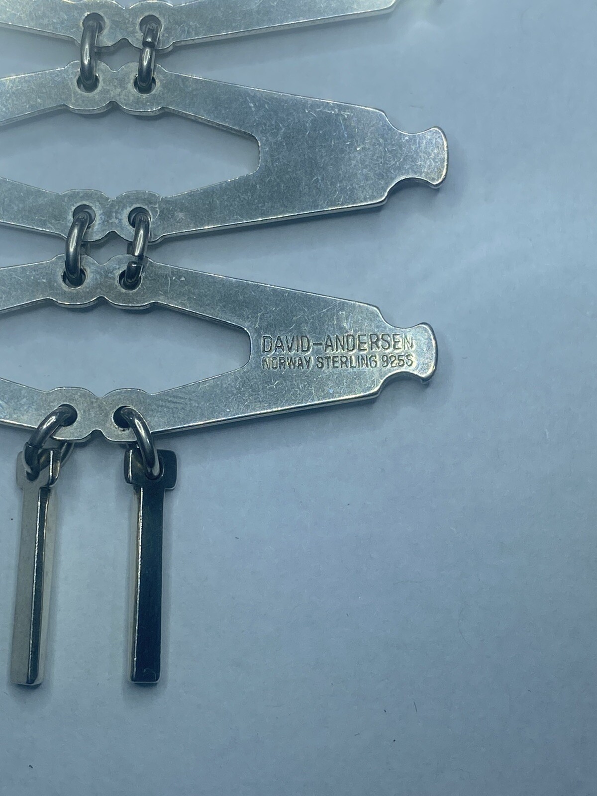 David Anderson Solid Sterling Silver 925 Unisex P… - image 3