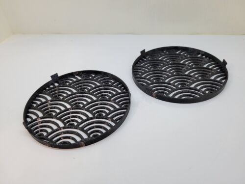 90-97 Mazda Miata MX5 Door Speaker Covers Panel Set Pair NA 1990-1997 Wave - Picture 3 of 6