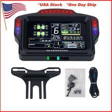 SIMDID DV480 PRO 5" Dashboard Sim Racing Dash Display 16 RGB LEDs for Fanatec US