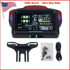 SIMDID DV480 PRO 5" Dashboard Sim Racing Dash Display 16 RGB LEDs for Fanatec#US