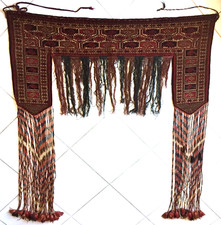 Antik Ersari Turkmen Kapanuk Sammler Orient Teppich Handgeknüpft Handgeflochten