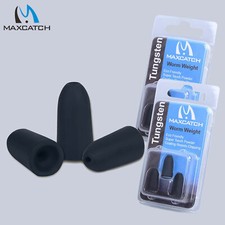 Maxcatch Tungsten Bullet Worm/Flipping Weights for Bass Fishing