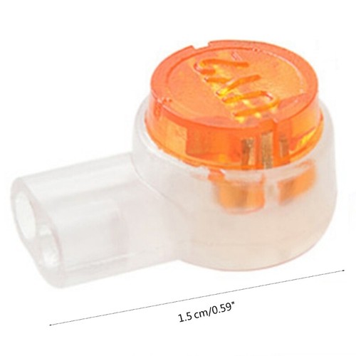 100Pieces/set K2 Connector Wire Splice Connector Wiring Telephone Cable Cord UY2 - Zdjęcie 8 z 8