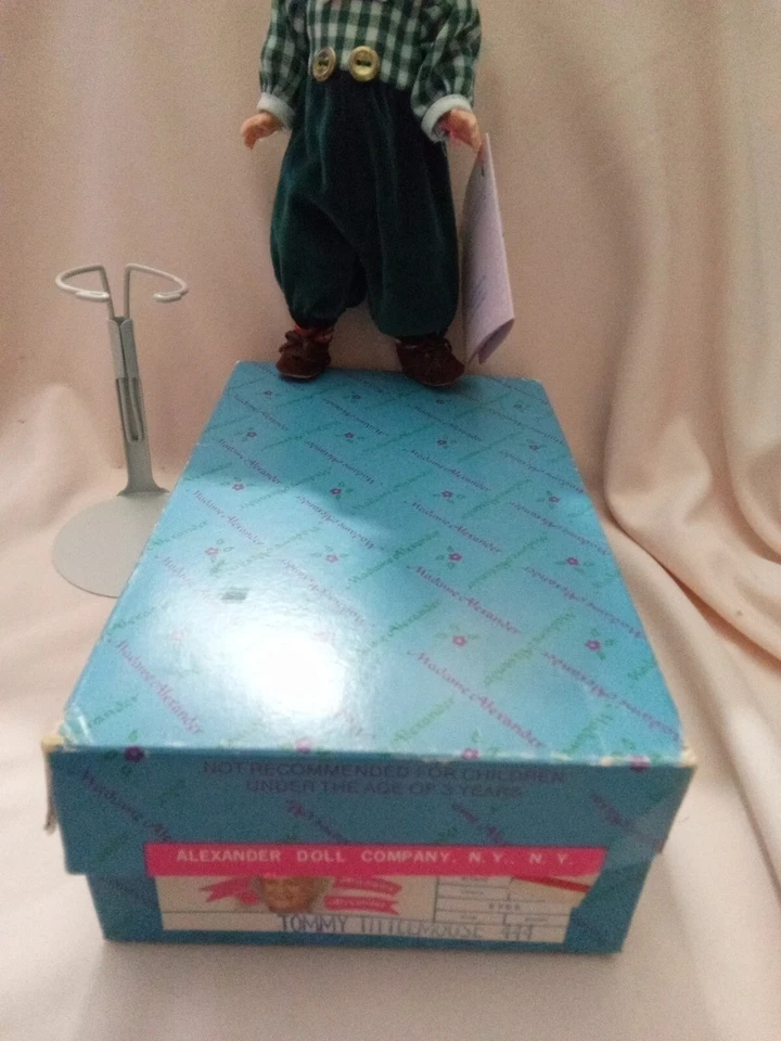 8" Madame Alexander Doll “Tommy Tittlemouse” Adorable Smile Redhead Boy #H - Image 3 of 4