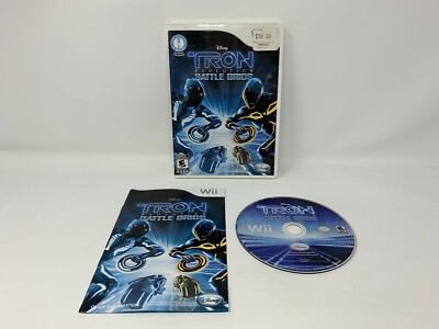 TRON: EVOLUTION - BATTLE GRIDS - Nintendo Wii (works on Wii-U) - Complete in box