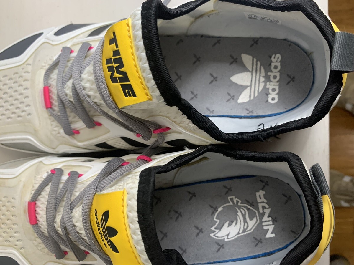 Adidas ZX 2K Boost Ninja 'Time In-White Grey' Men's Size 13 Shoe