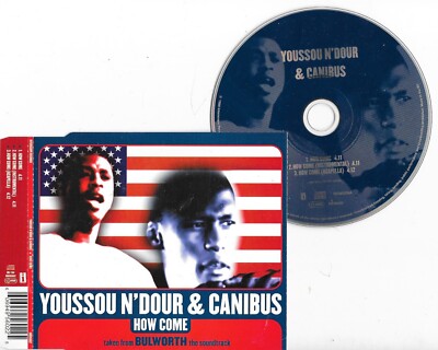 YOUSSOU N DOUR  & CANIBUS - how come   -  3 Track cd