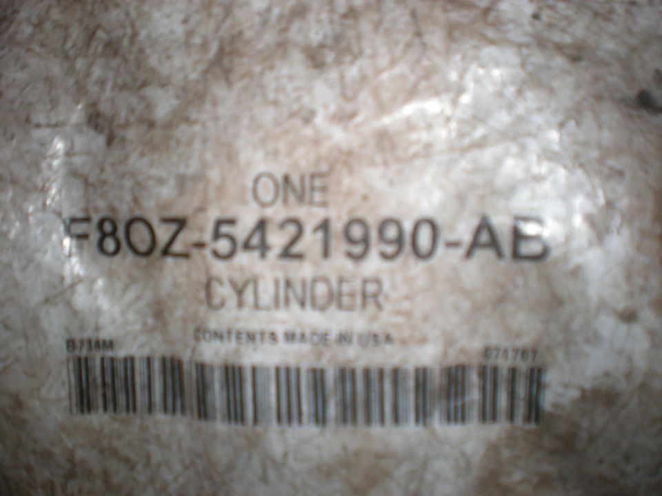 NUEVO 1998 - 2002 LINCOLN CONTINENTAL GUANTERA Y JUEGO DE BLOQUEO DE CILINDRO DE ENCENDIDO Foto 2 de 2