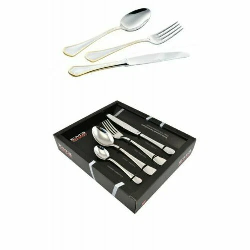 Servizi di posate d'oro in acciaio inossidabile