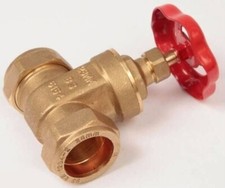28mm Brass Gate Valve Standard Pattern Heavy Duty Primaflow