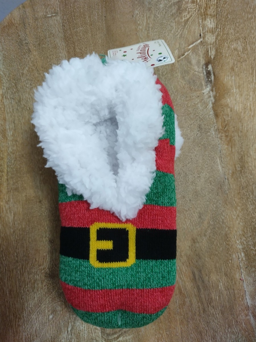 2) Buddy Elf Slipper Socks Booties O/S NWT | eBay