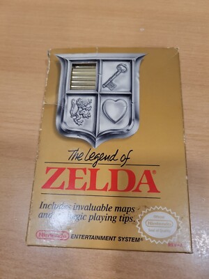 The Legend of Zelda NES Nintendo with manual no map