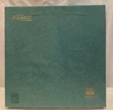 Vintage Deluxe Edition Scrabble Game Turntable Complete in Box Selchow & Righter