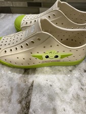 Star Wars x Native Slip On Rubber Shoes Youth 1 Grogu Baby Yoda Mandalorian
