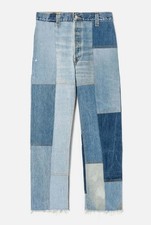 Re/done X Levi  s 595 70s Patch Jeans Size 26