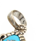 Carolyn Pollack Sterling Turquoise 6.75-7.25" Bracelet Pendant Lot of 4 #S5609-1 — photo 9