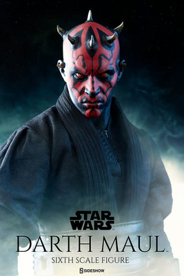 STAR WARS - DARTH MAUL DUEL ON NABOO 1/6 ACTIONFIGUR SIDESHOW - NO HOT TOYS
