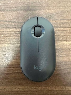 Logitech Gray Wireless M340 Mouse Grey Very Good