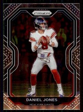 2020 Panini Prizm #158 Daniel Jones Prizm Red Wave #/149 New York Giants