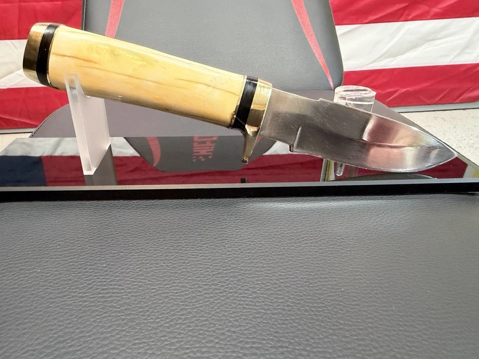 TR47 Timber Rattler Fixed Blade Hunting Knife  (NO Sheath) - Image 3 of 4