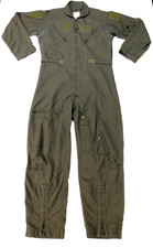 Flight Suit Flyers Coveralls 42 R Sage Green 1659 US Military FR CWU-27P Uniform