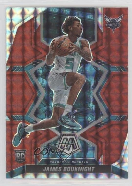 2021-22 Panini Mosaic Rookies Red Mosaic Prizm James Bouknight #202 fm0
