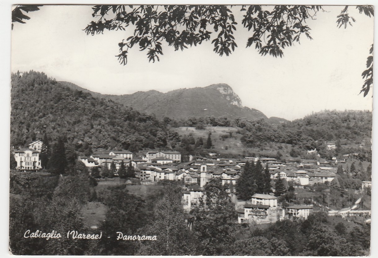 CABIAGLIO - VARESE - PANORAMA - VIAGG. 1961 -29080-