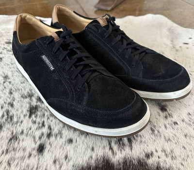 MEPHISTO Ludo Walking Shoes Sneakers Nubuck Leather Mens US 12.5 Air Relax