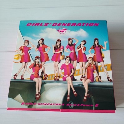 SNSD Girls Generation Girls&Peace CD DVD GOODS First Limited Edition Box...