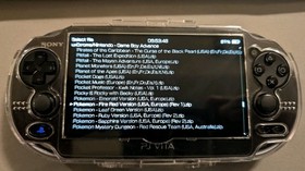 PS Vita PCH-1100 w/ FW 3.60 128 GB Read Description 