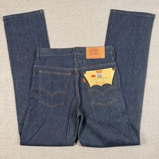 Vintage Levis Jeans Mens 30x32 Deadstock USA Bootcut Flare 70s 80s Talon 42 Raw